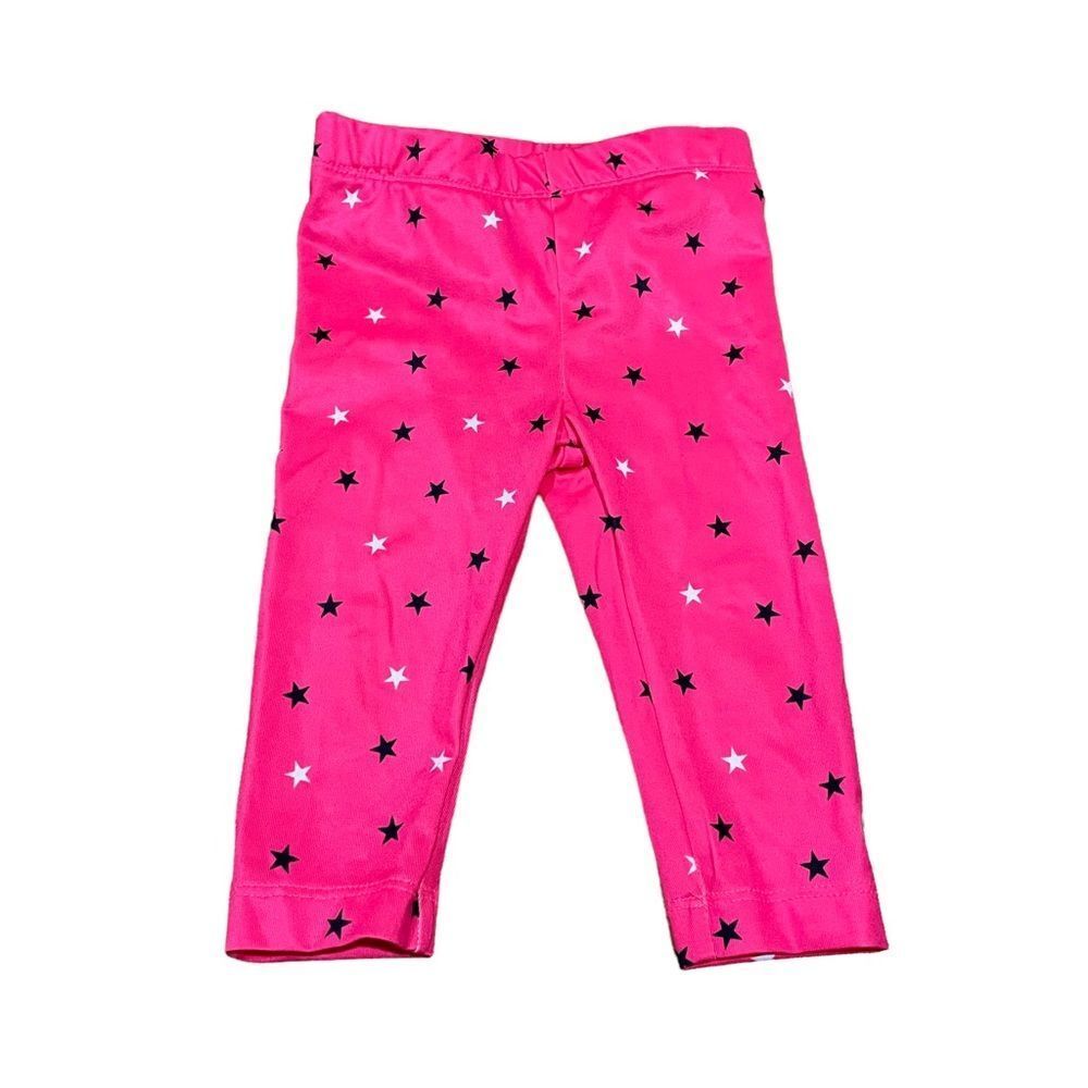 Nike Pink Star Printed Athletic Leggings